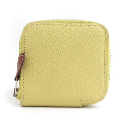 Pre-owned Hermes Epsom Leather Coin Purse/coin Case ()