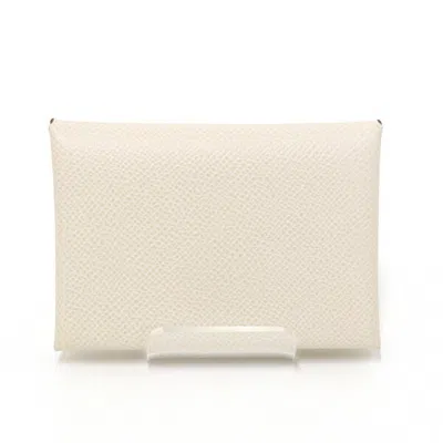 Pre-owned Hermes Epsom Leather Coin Purse/coin Case ()