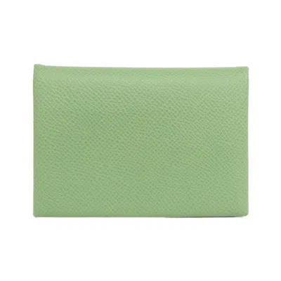 Pre-owned Hermes Epsom Leather Coin Purse/coin Case ()