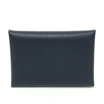 Pre-owned Hermes Epsom Leather Coin Purse/coin Case ()