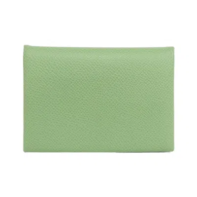 Pre-owned Hermes Epsom Leather Coin Purse/coin Case ()