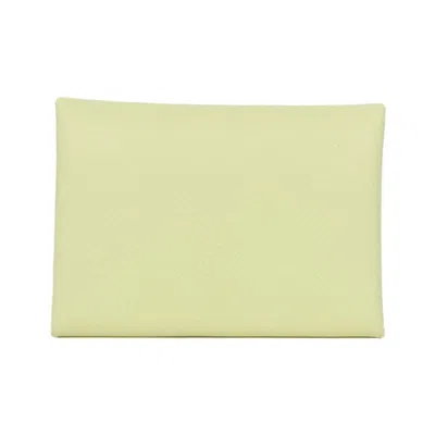 Pre-owned Hermes Epsom Leather Coin Purse/coin Case ()