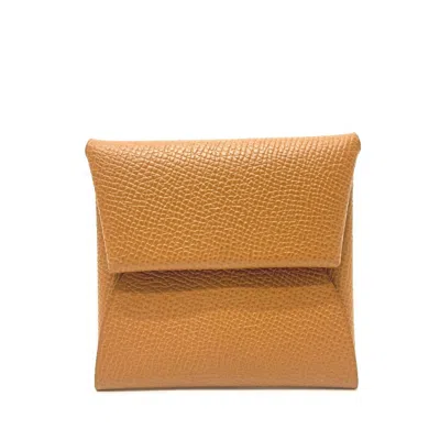 Pre-owned Hermes Epsom Leather Coin Purse/coin Case ()