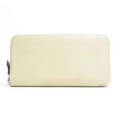 Pre-owned Hermes Epsom Leather Long Wallet (bi-fold) ()