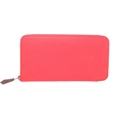 Pre-owned Hermes Epsom Leather Long Wallet (bi-fold) ()