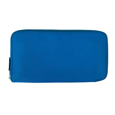 Pre-owned Hermes Epsom Leather Long Wallet (bi-fold) ()