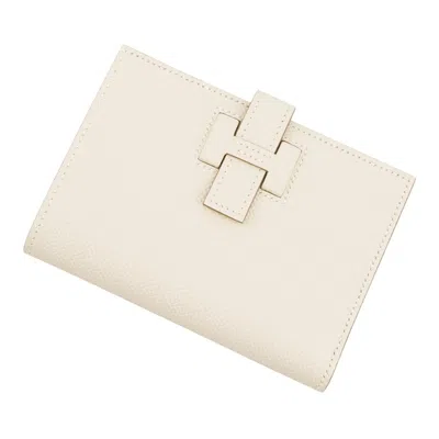 Pre-owned Hermes Epsom Leather Wallet (bi-fold) ()