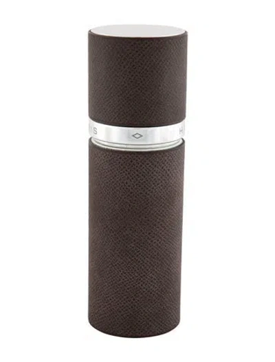 Pre-owned Hermes Epsom Perfume Atomizer In Brown