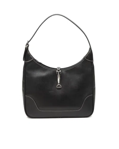 Pre-owned Hermes Hermès Epsom Trim 31 Bag In Black