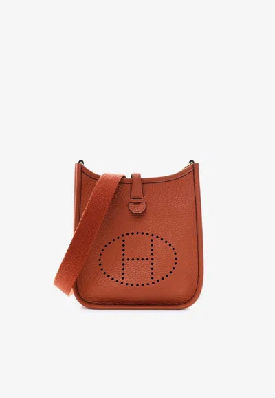 Hermes Evelyne 16 In Cuivre Taurillon Clemence With Palladium Hardware