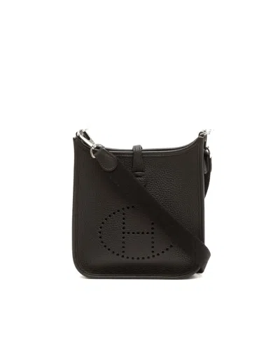 Hermes Hermès Evelyne 16 Tpm Taurillion Clemence Noir Bag In Black