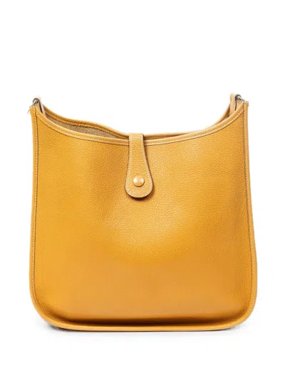 Pre-owned Hermes Evelyne I Gm Shoulder Bag In Orange