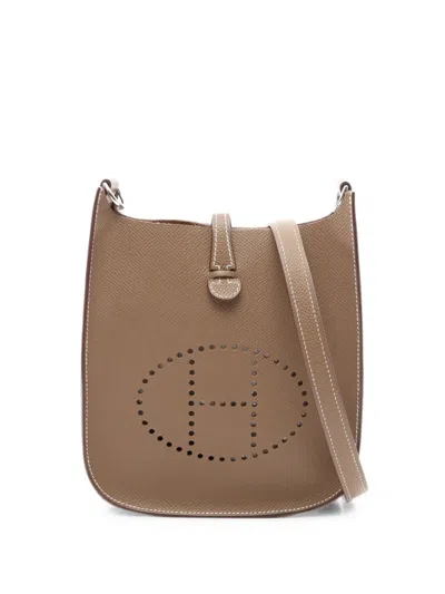 Hermes Evelyne Sellier 16 Mini Bag In Brown
