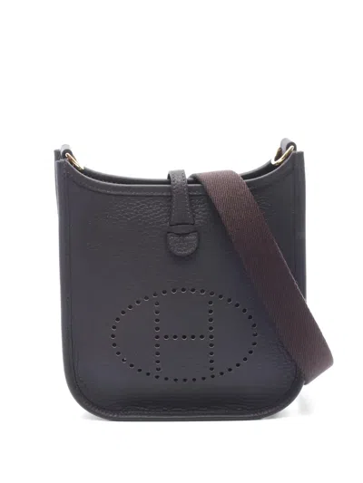 Pre-owned Hermes Evelyne Tpm Shoulder Bag In Brown