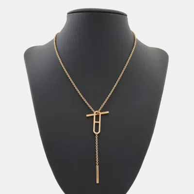 Pre-owned Hermes Hermès Ever Chandal Necklace St In Multicolor
