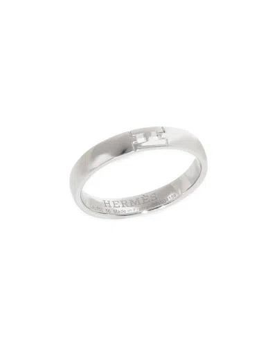 Pre-owned Hermes Hermès Ever Herakles 18k Band (authentic Pre-loved)
