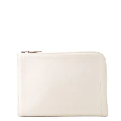 Pre-owned Hermes Evercalf Leather Clutch Bag ()