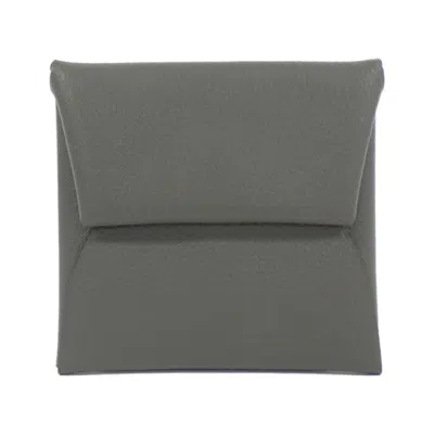 Pre-owned Hermes Evercalf Leather Coin Purse/coin Case ()