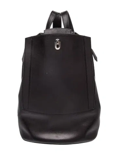 Pre-owned Hermes Evergrain Gr24 Backpack In Black