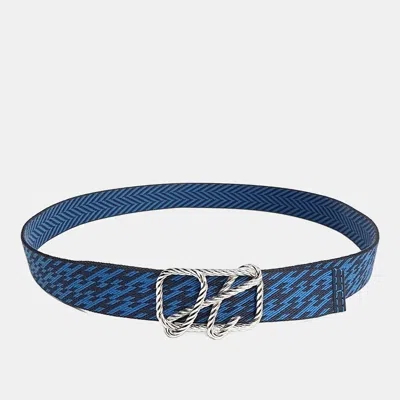Pre-owned Hermes Hermès Fabric Belt In Multicolor