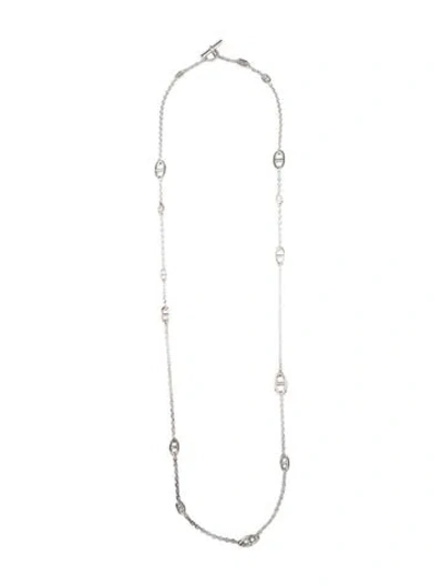 Pre-owned Hermes Farandole 120 Long Necklace, 1" In Multi
