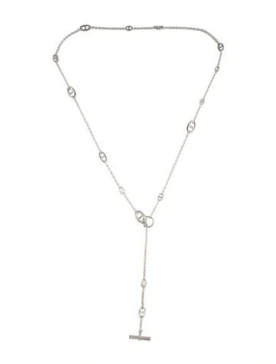 Pre-owned Hermes Farandole 120 Long Necklace, 47" In Multi