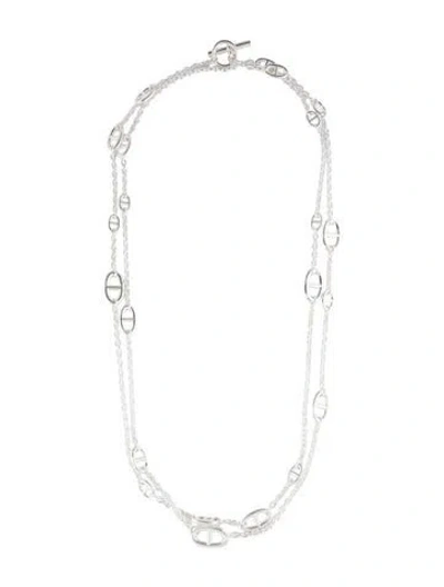 Pre-owned Hermes Farandole 160 Long Necklace, 62" In Multi