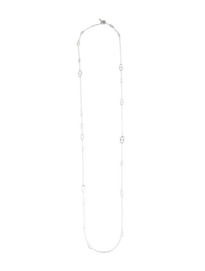 Pre-owned Hermes Farandole 160 Long Station Necklace, 62.5" In Multi