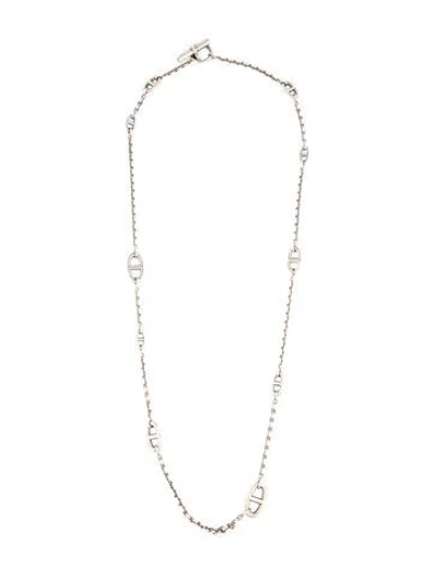 Pre-owned Hermes Farandole 80 Long Necklace, 31.5" In Multicolor