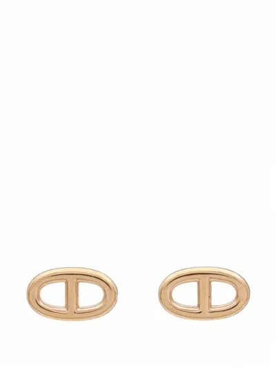 Pre-owned Hermes Farandole Earrings In Pink