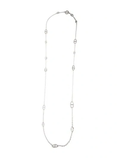 Pre-owned Hermes Farandole Long Necklace 120, 47.25" In Multicolor