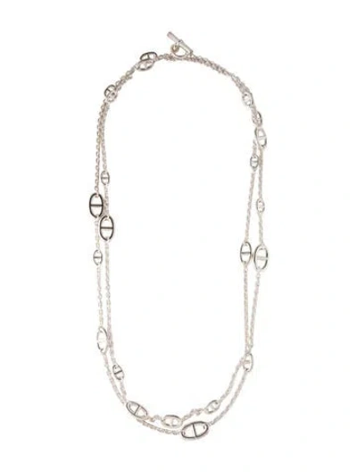 Pre-owned Hermes Farandole Long Necklace 160, 62.5" In Multi