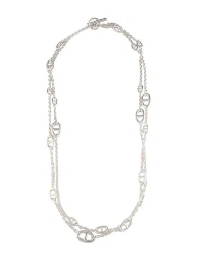 Pre-owned Hermes Farandole Long Necklace 160, 63" In Multicolor