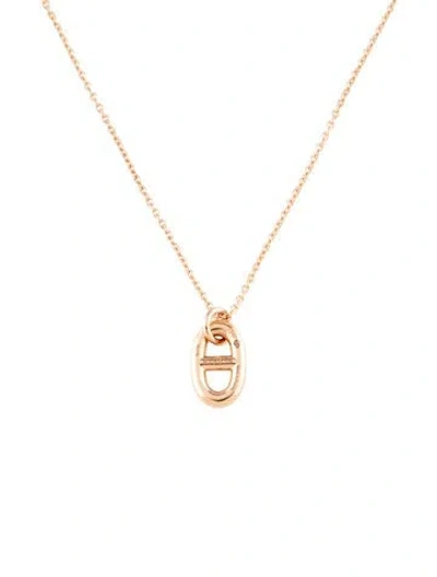 Pre-owned Hermes Farandole Pendant, Small Model, 16.25" In Multi