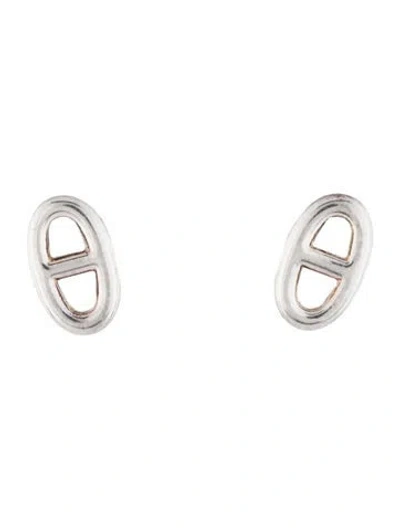 Pre-owned Hermes Farandole Stud Earrings, Very Small Model In Multicolor