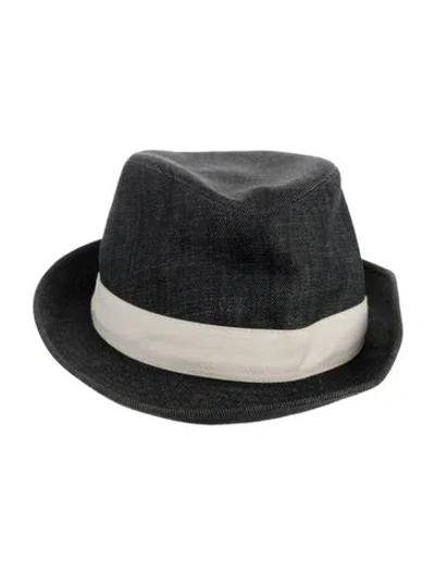 Pre-owned Hermes Fedora Hat In Black