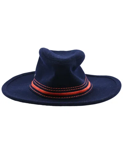 Hermes Hermès Fedora Wool & Cashmere-blend Hat (authentic Pre-loved) In Purple