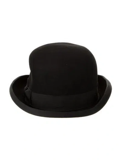 Pre-owned Hermes Felt Fedora In Black