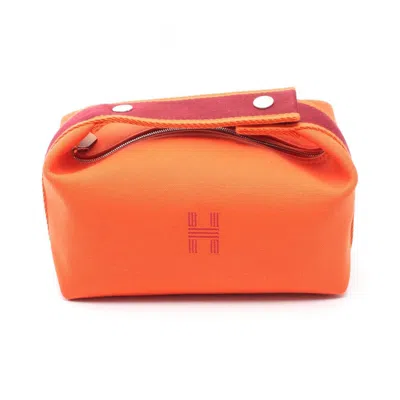 Pre-owned Hermes Feu Canvas Handbag () In Multi