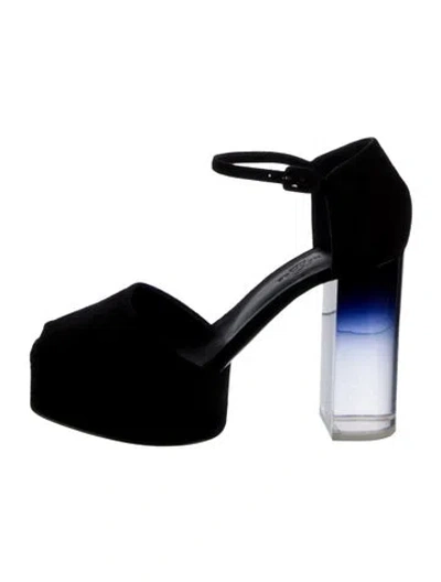 Pre-owned Hermes Fever 70 H Logo D'orsay Pumps In Black