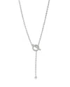 HERMES HERMÈS FINESSE FASHION NECKLACE IN 18K WHITE GOLD 0.55 CTW