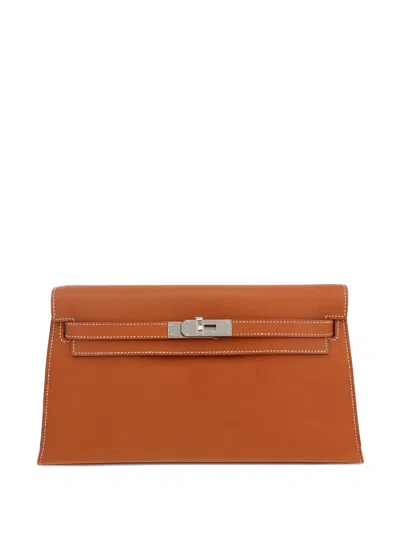 Pre-owned Hermes Fold-over Clutch Bag