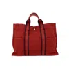 HERMES FOURRE TOUT COTTON TOTE BAG (PRE-OWNED)