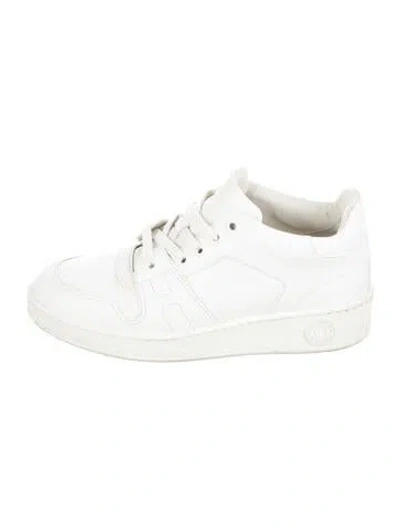Pre-owned Hermes Free Sneakers In White