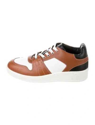 Pre-owned Hermes Free Sneakers In White
