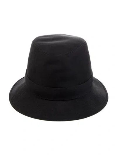 Pre-owned Hermes Funky Fedora Hat In Black