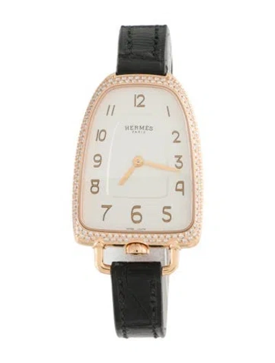 Pre-owned Hermes Galop D' Watch In Multi