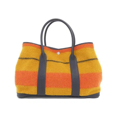 Pre-owned Hermes Garden Jaune Handbag () In Multi
