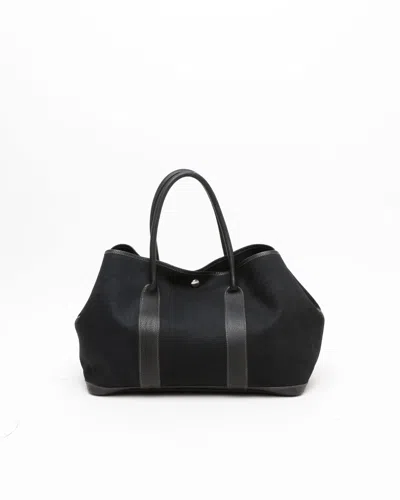 Pre-owned Hermes Hermès Garden Party 36 Bag In Black
