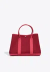 Hermes Garden Party 36 In Rouge Grenat Toile And Bougainvillier Negonda Leather